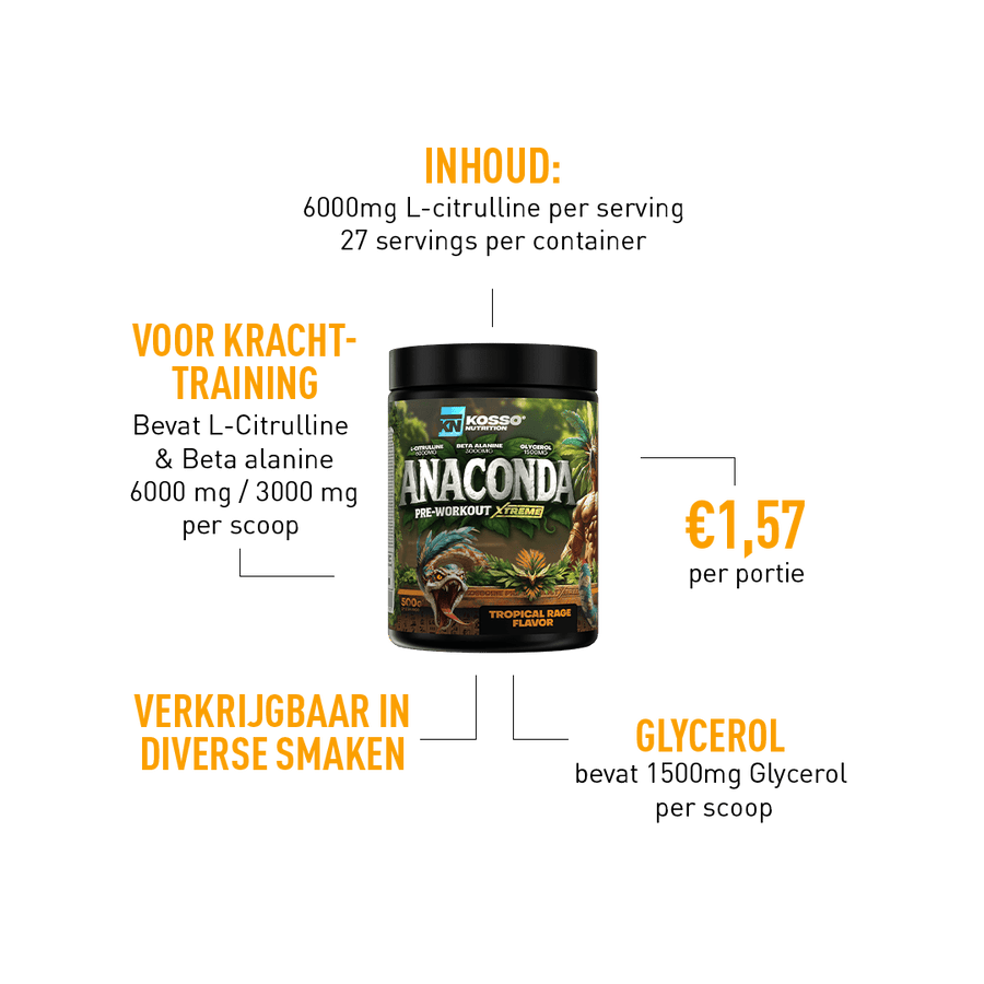 Anaconda Extreme Pre-workout
