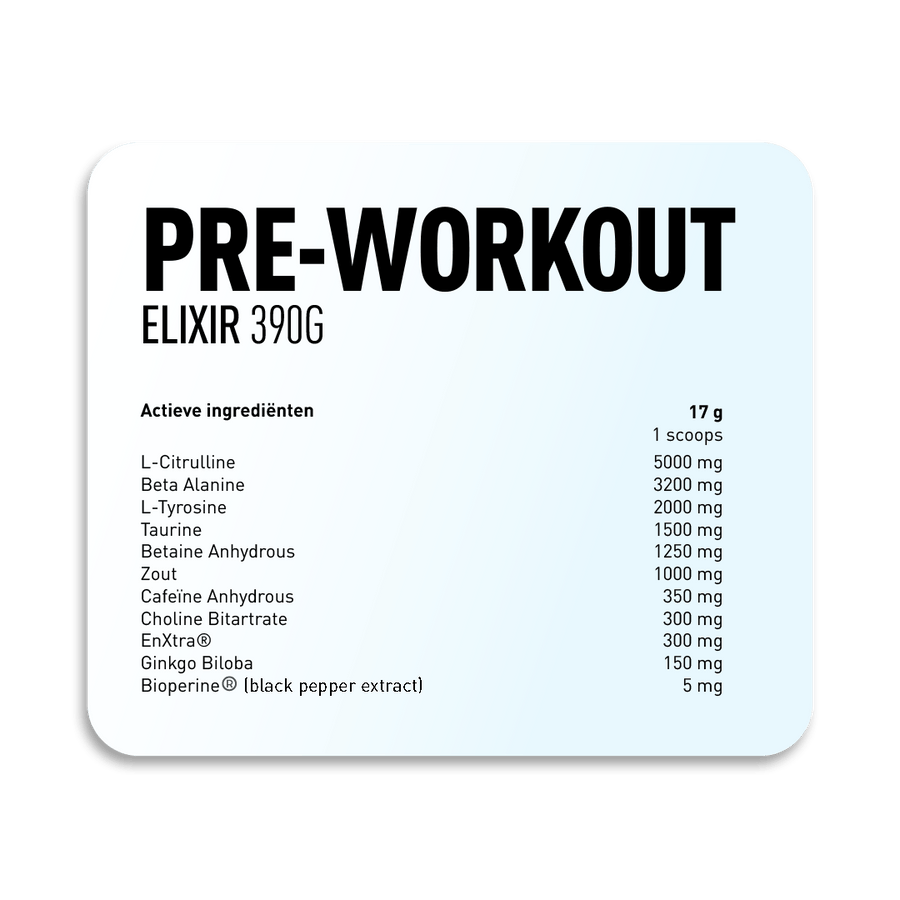 Elixir Extreme Pre-workout