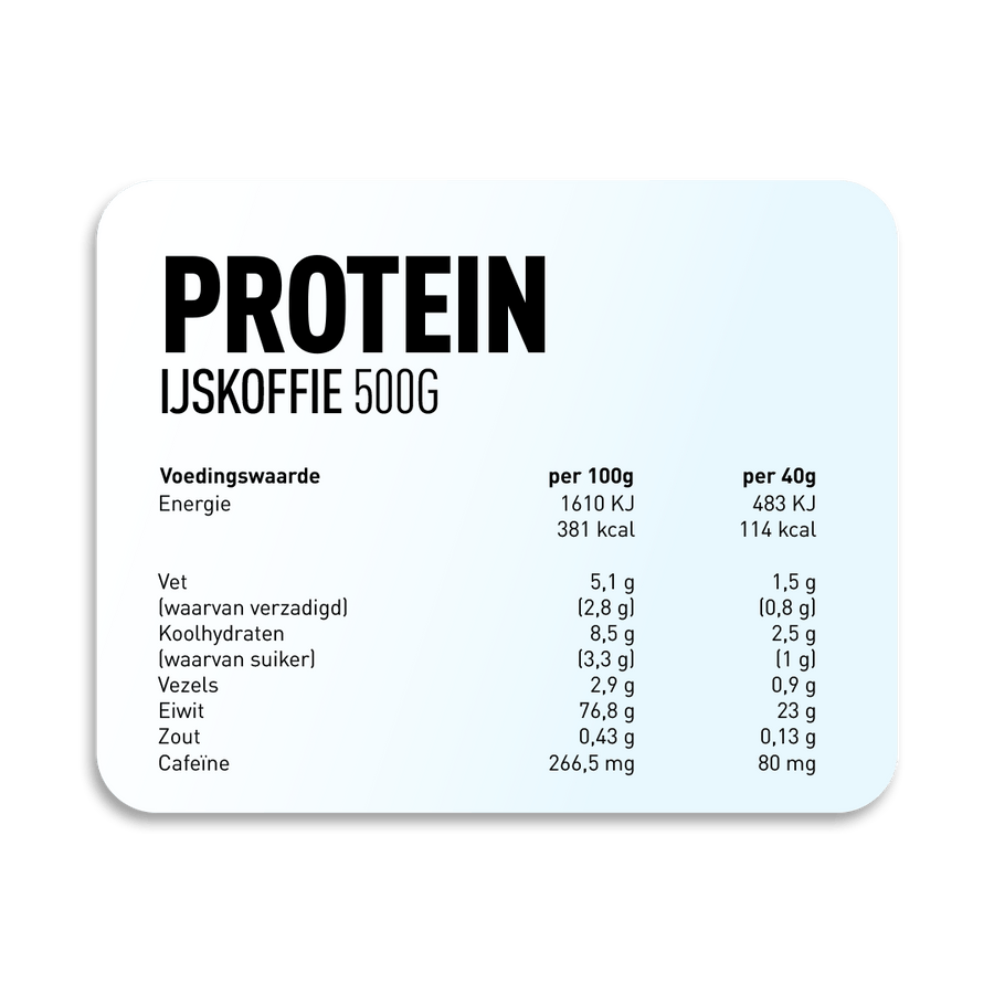 Protein ijskoffie